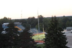 O'Laughlin Stadium quietly awaits the arrival of the Saints first home game on September 13 where they will take on the St. Joe's Pumas. Kickoff is at 1pm.
