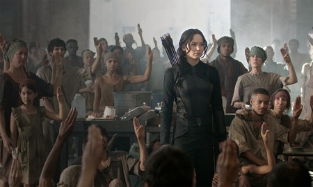 A scene from Hunger Games: Mockingjay Part 1 