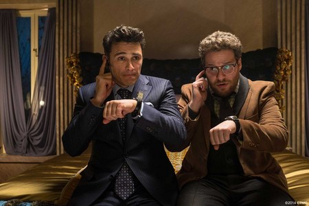 The Seth Rogen and James Franco political comedy Interview comes presumably as advertised