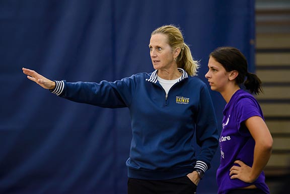 Coach Berrington Brings New Hope to Women’s Volleyball