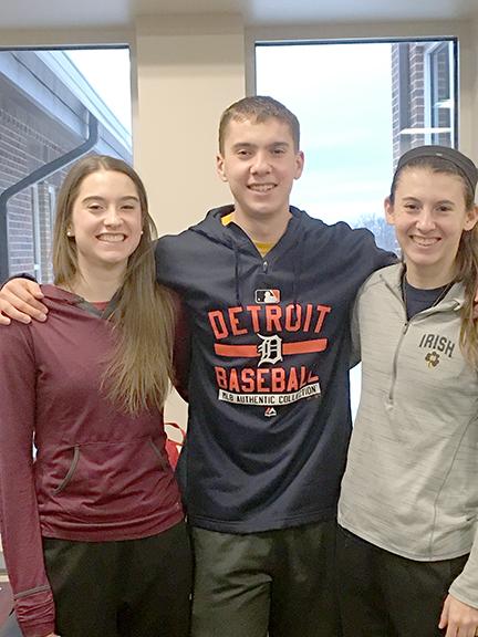 Best Triplets Becoming Familiar Faces at Siena Heights