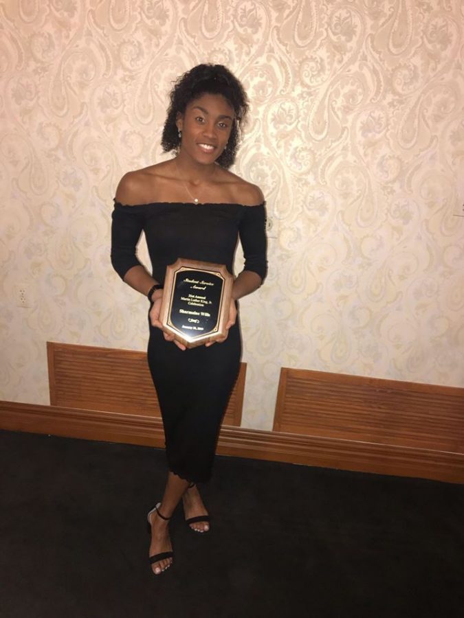 Sharmaine+Wills+Receives+2019+MLK+Service+Award